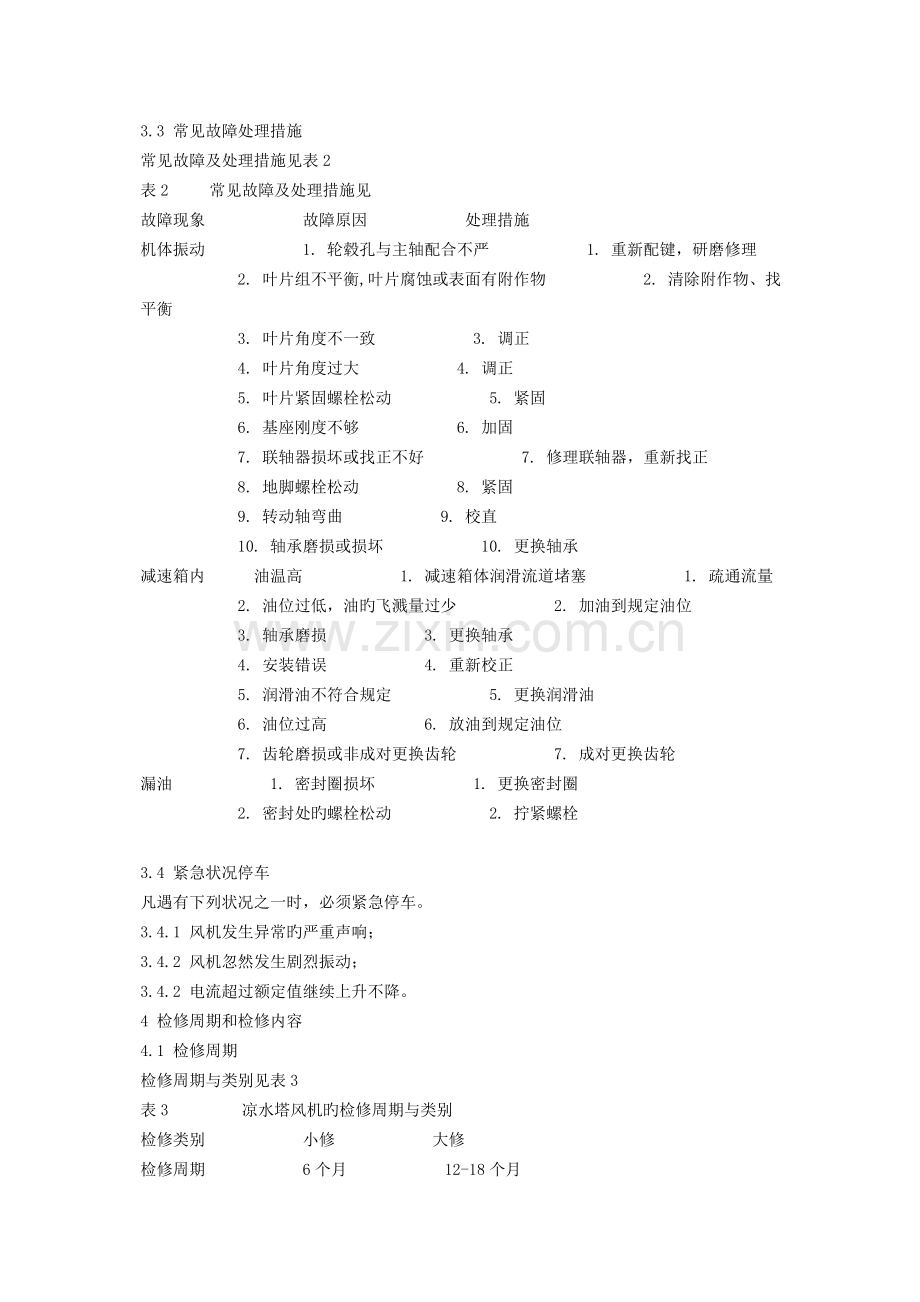 凉水塔风机维护检修规程.doc_第2页