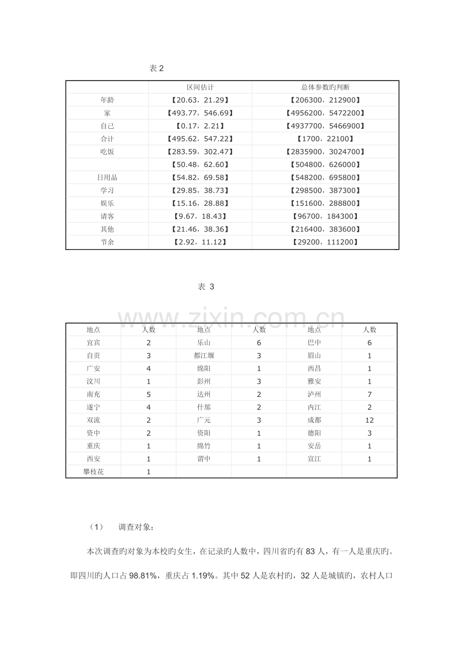 统计学专业实习调研报告选题.doc_第3页