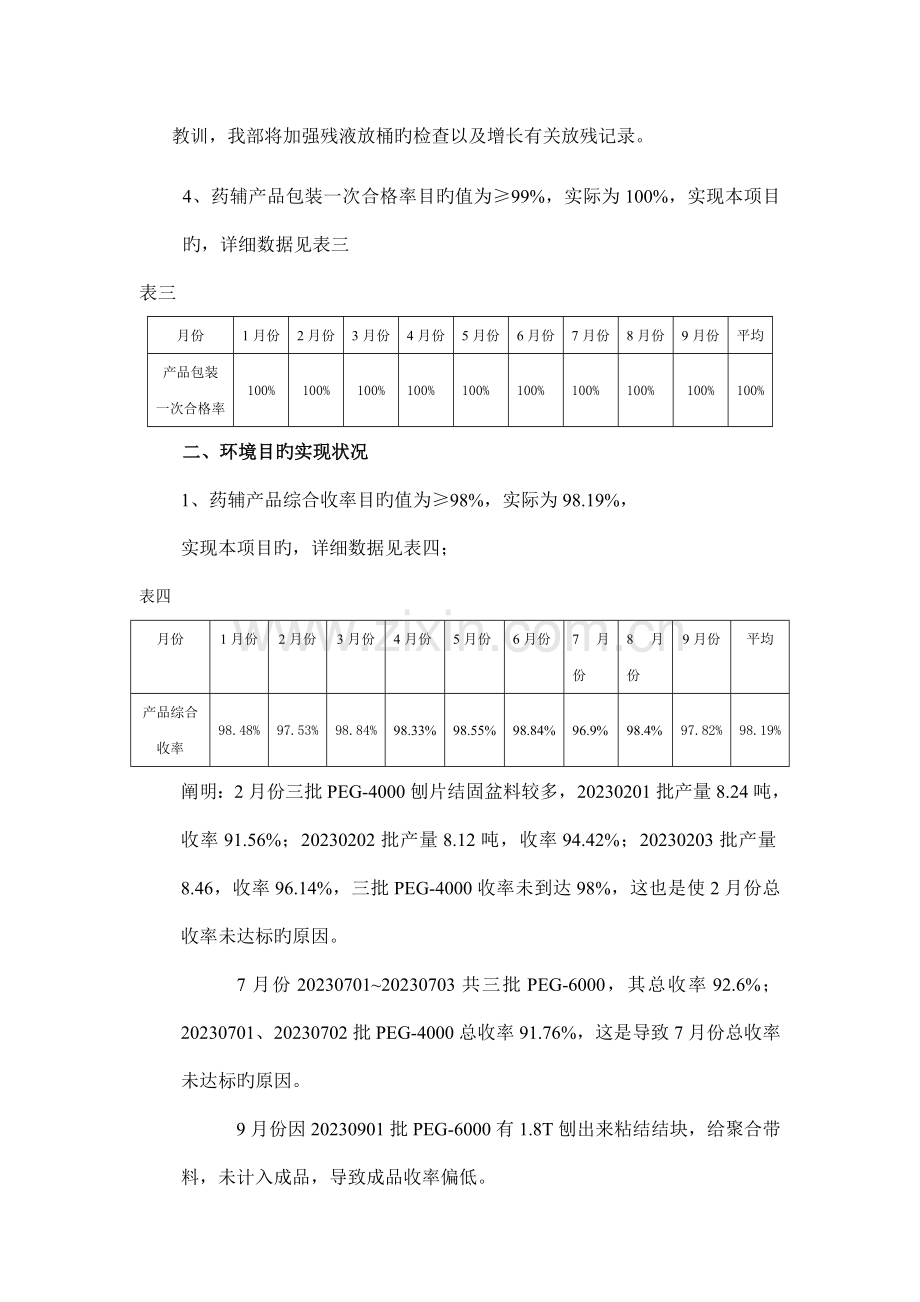 药辅作业部管理体系评审报告.doc_第2页