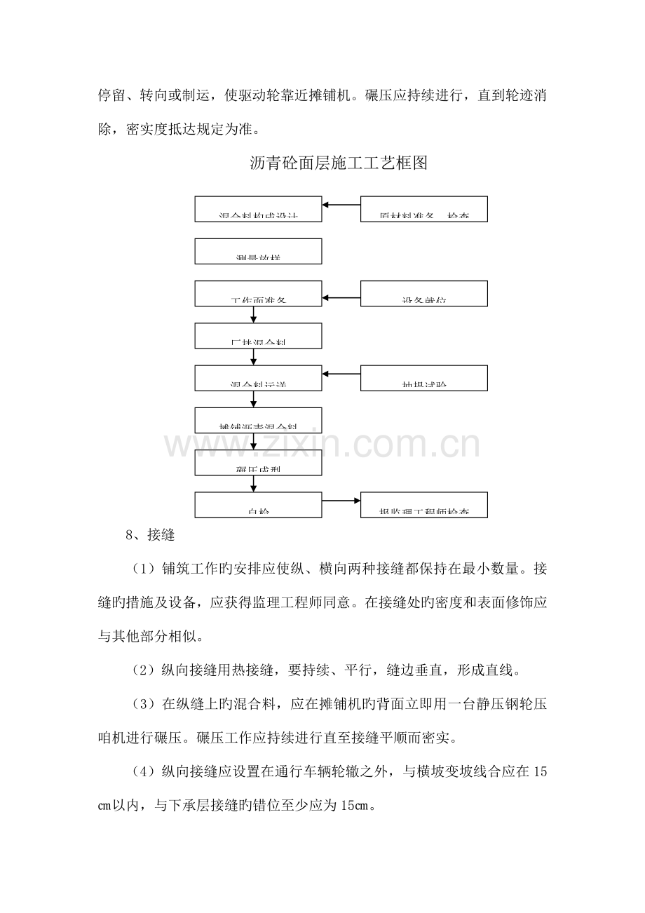 沥青混凝土面层施工工艺用在资料中.doc_第3页