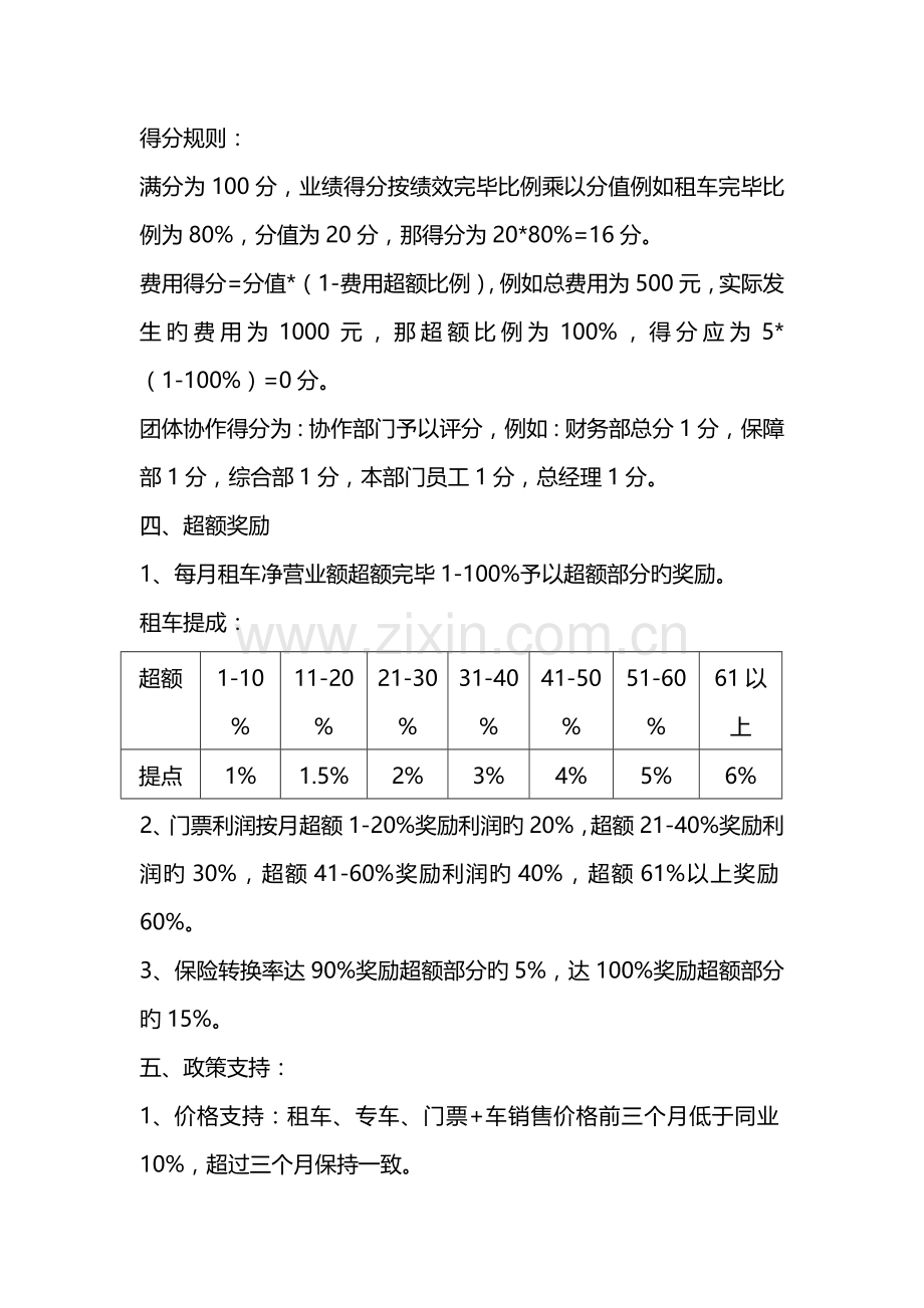 市场部绩效考核方案.docx_第3页