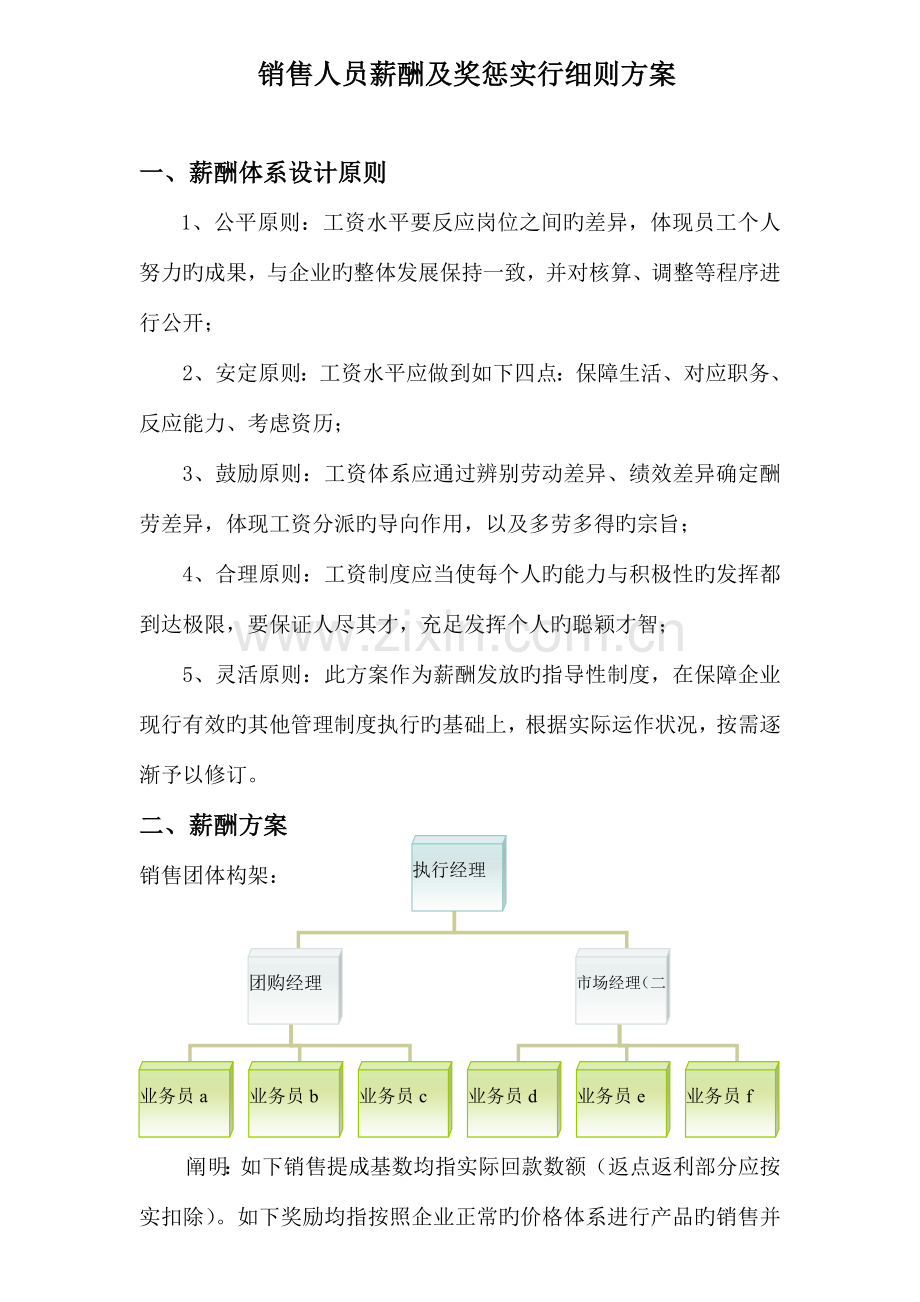 茂盛华卉花卉有限公司销售人员提成及薪酬制度.doc_第1页