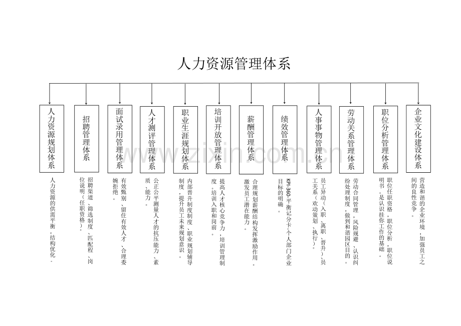 人力资源管理体系框架.docx_第1页