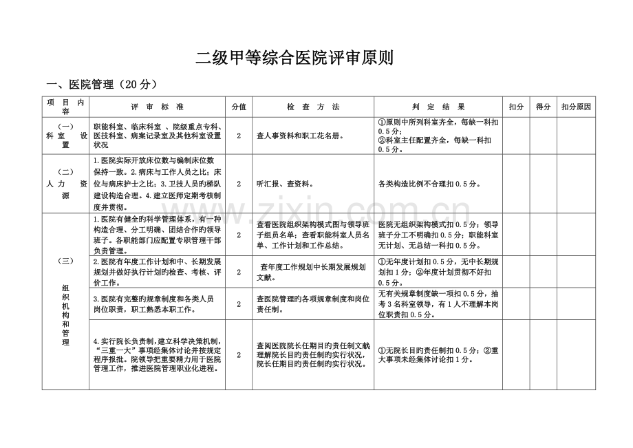 二甲评审标准与评价细则.doc_第1页