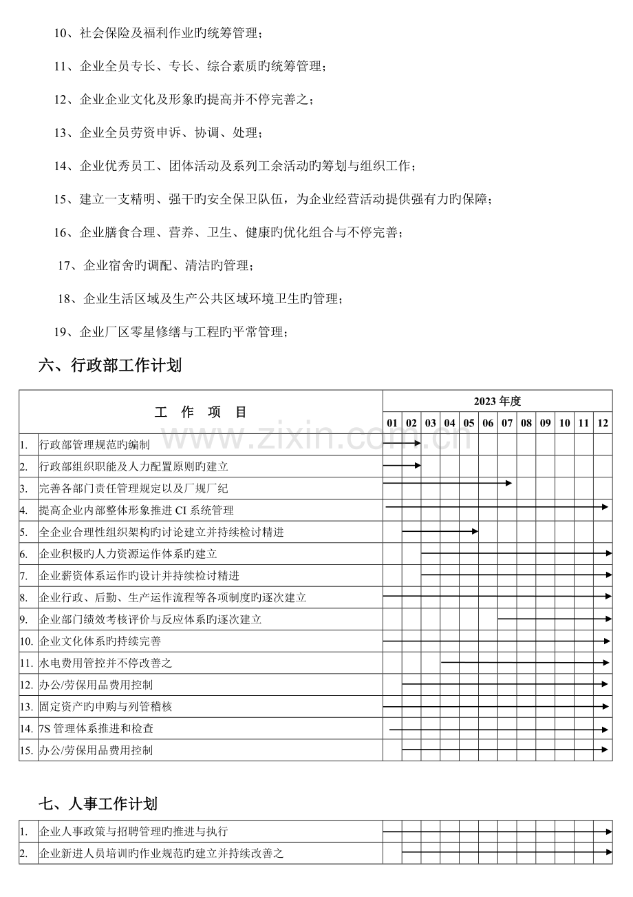 行政人事部工作计划与目标.docx_第3页