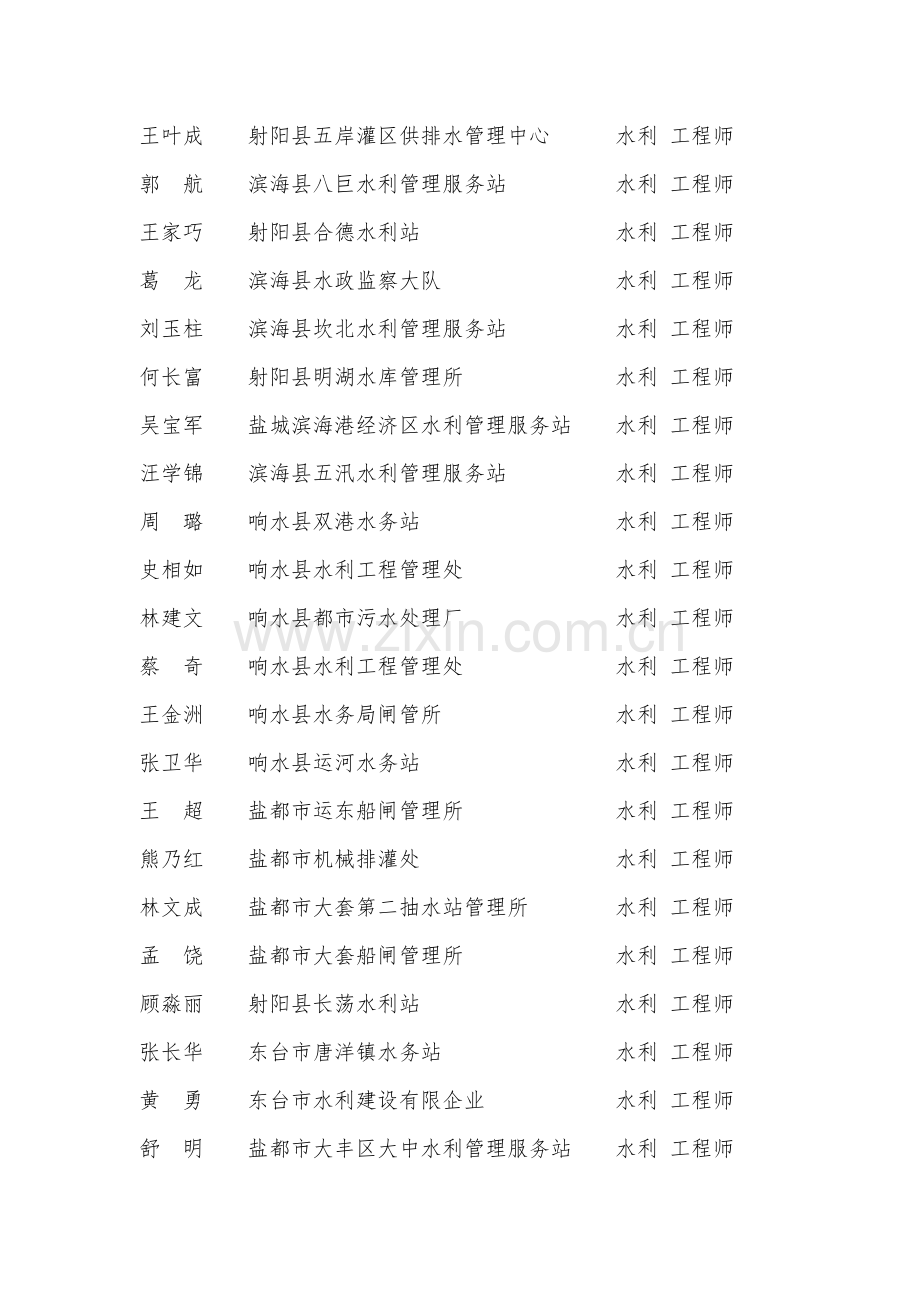 盐城水利工程中级专业.doc_第3页