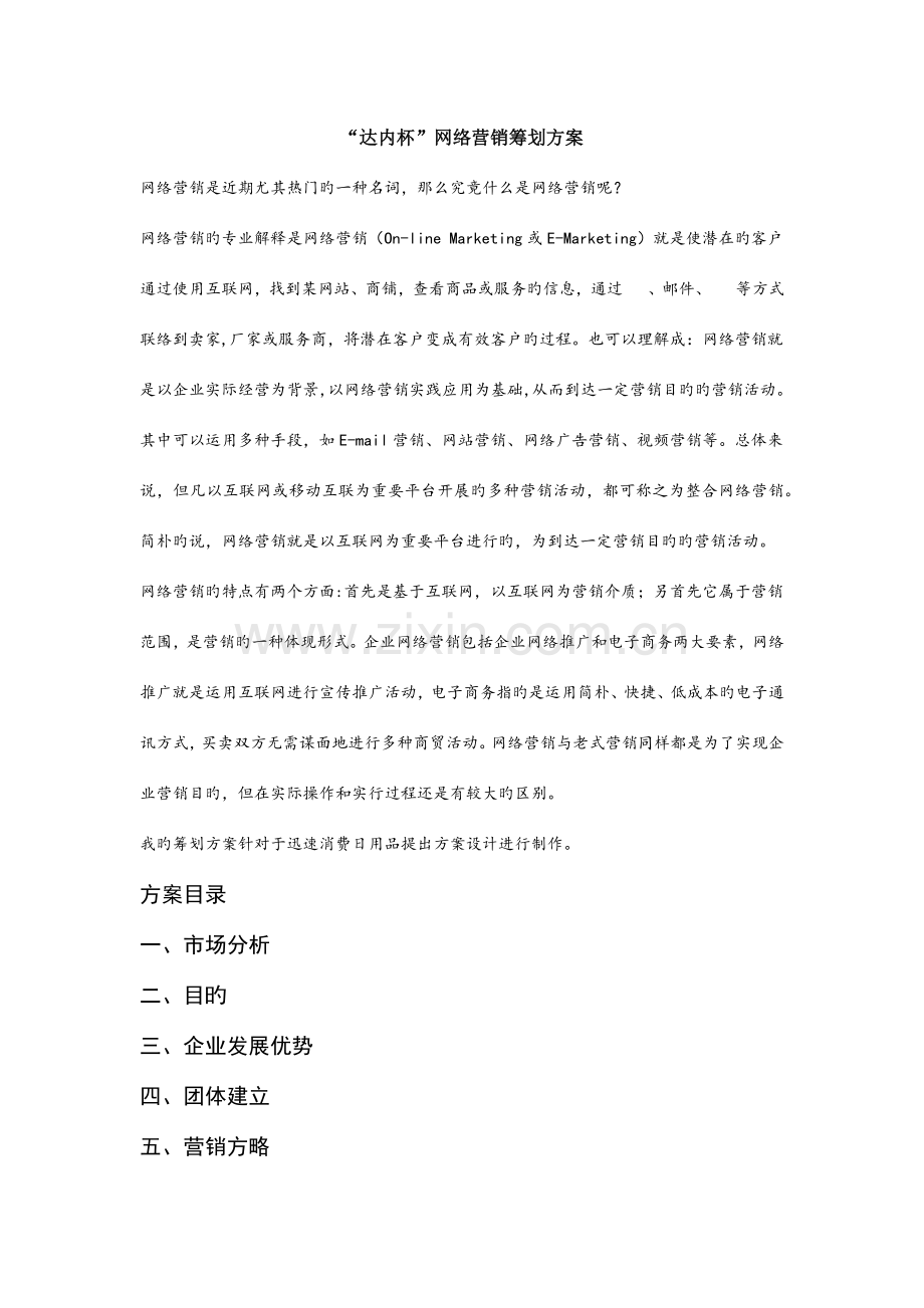 团队网络营销方案.docx_第2页