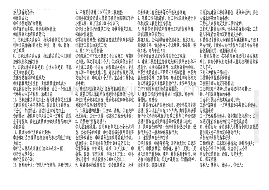 2023年二建法律法规知识点总结精髓.doc_第2页