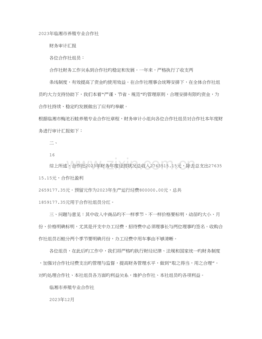 众泰财务审计报告.doc_第1页