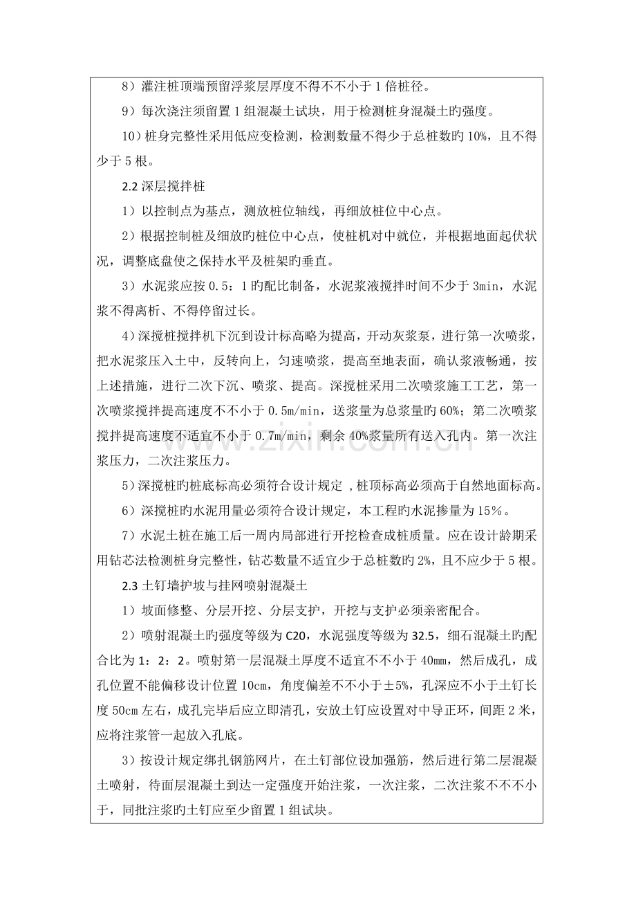 基坑支护验收监理质量评估报告表格.docx_第3页