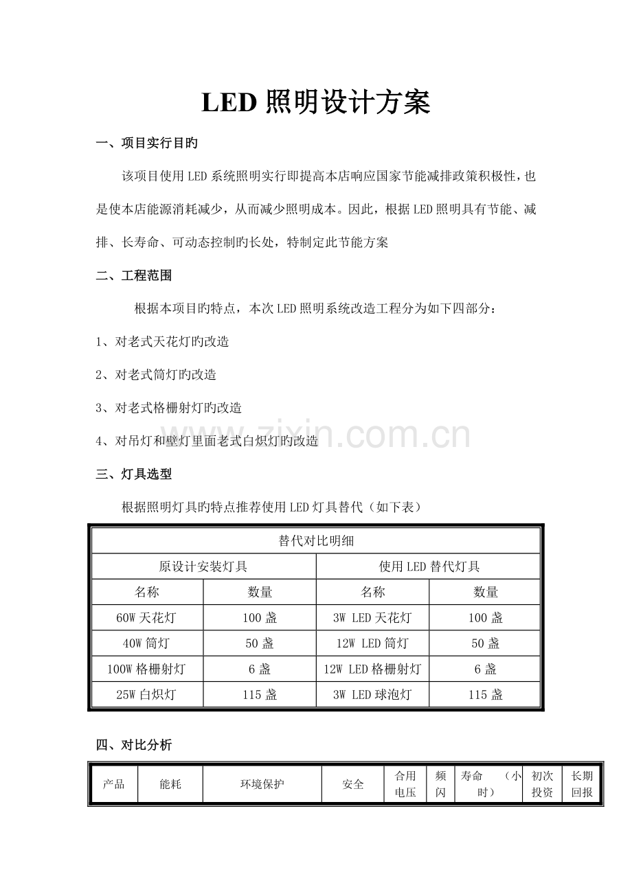 灯具设计方案.doc_第1页