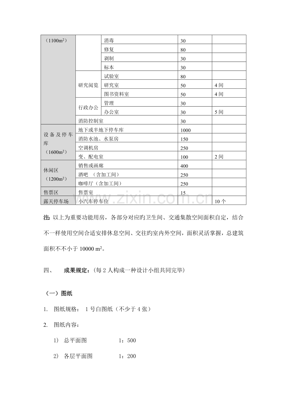 博物馆设计任务书.docx_第2页