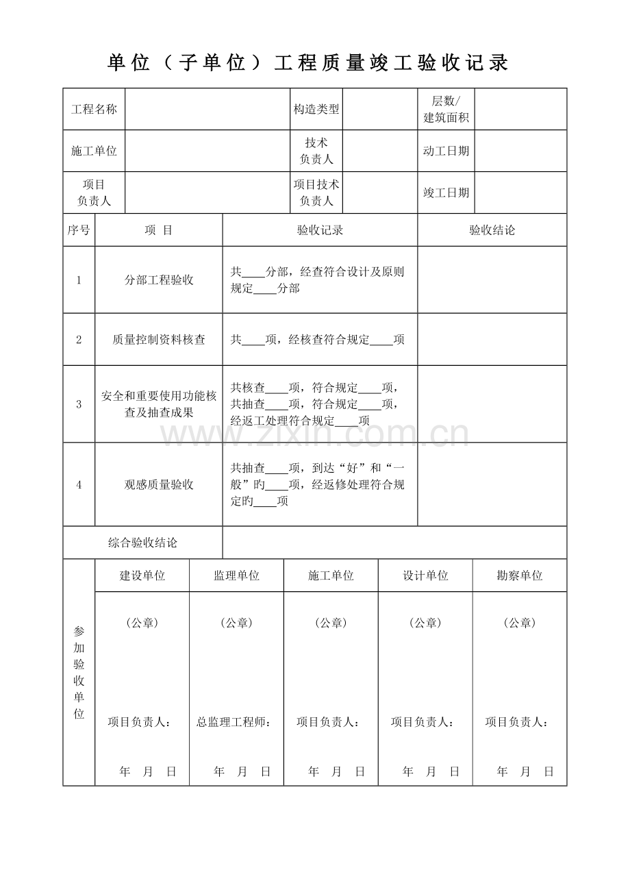 工程竣工验收报告新版.docx_第3页