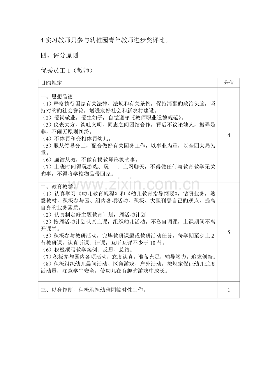 幼儿园年终评优细则.doc_第2页