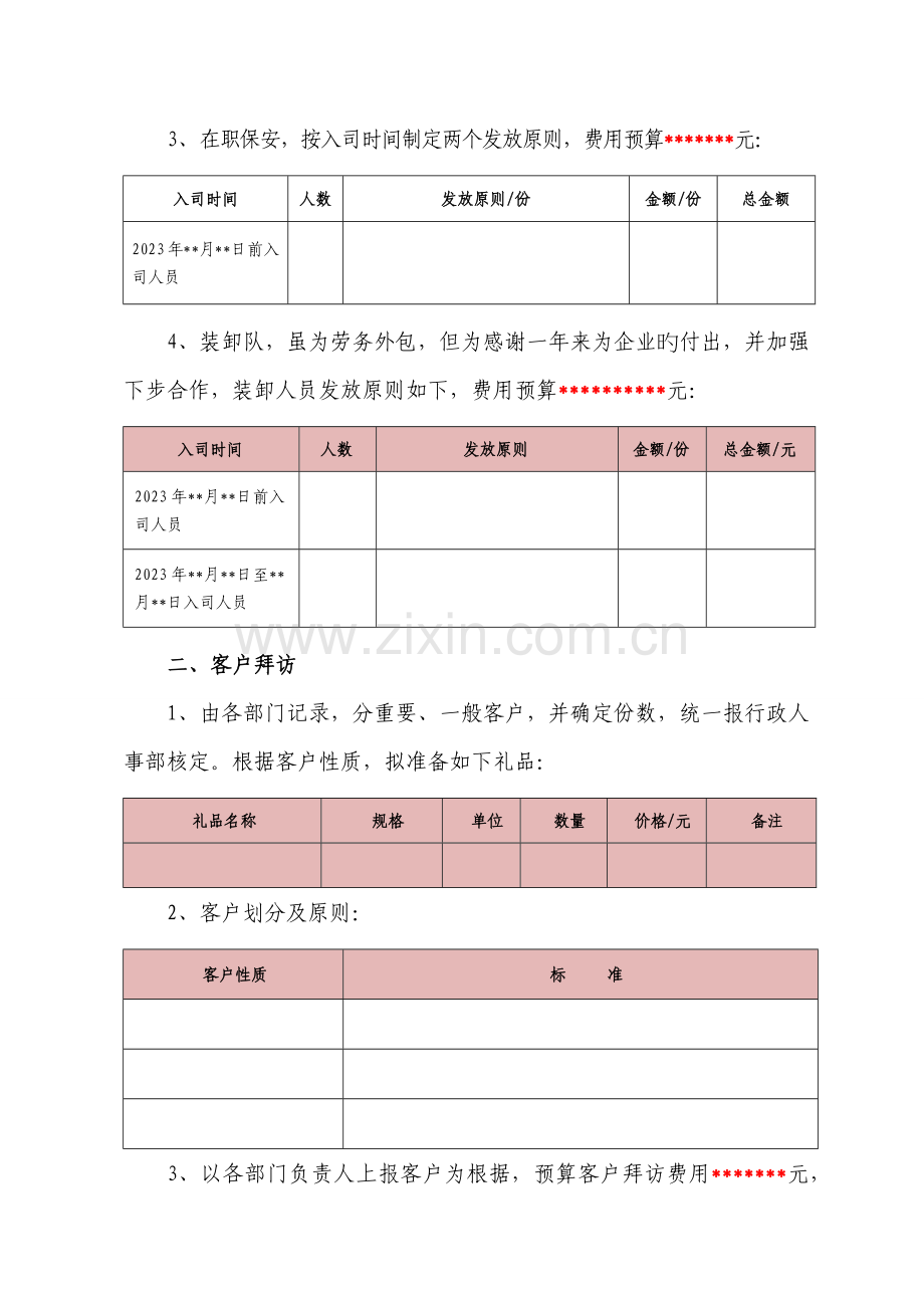 春节员工福利客户拜访及困难职工慰问方案.docx_第2页