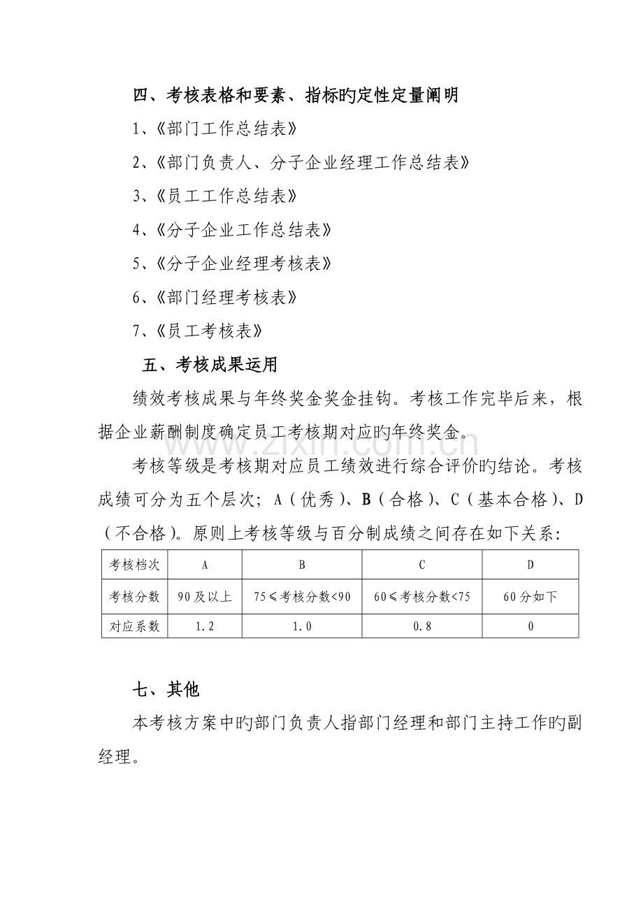 管理层与员工绩效考核方案.doc_第3页