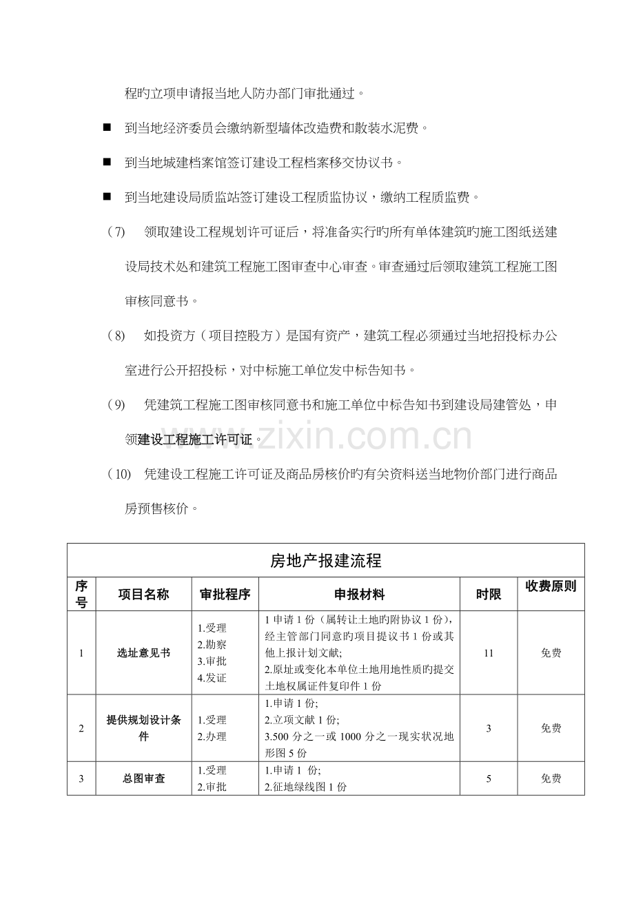 房地产开发全流程及详细报建流程.doc_第3页