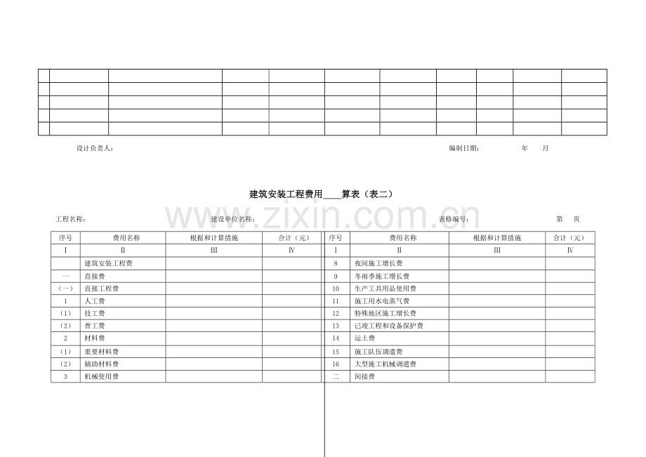 通信建设工程概算、预算表.doc_第2页