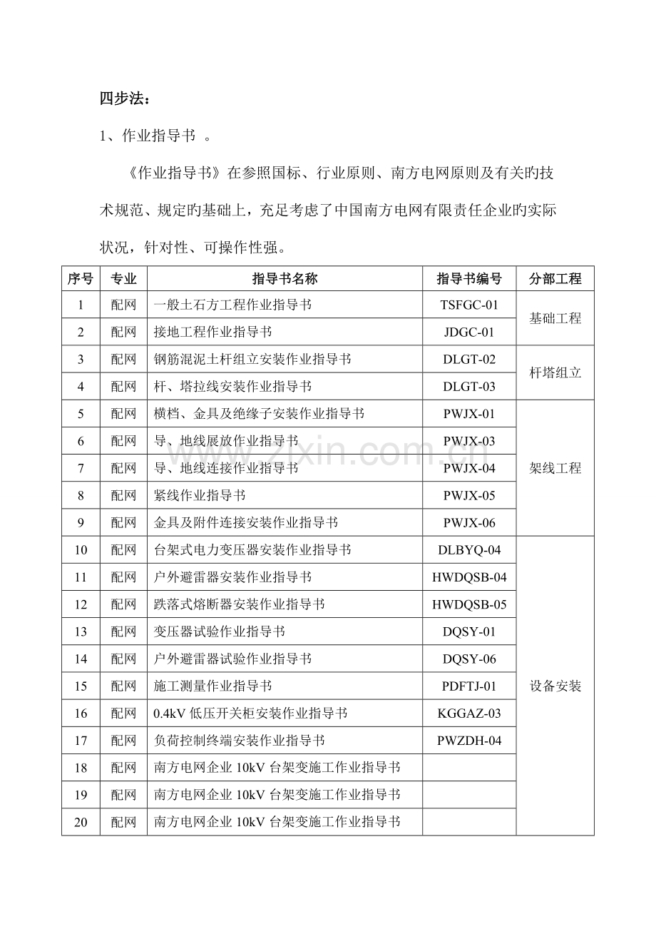 施工方案四步法五S八步骤施工方案.doc_第2页