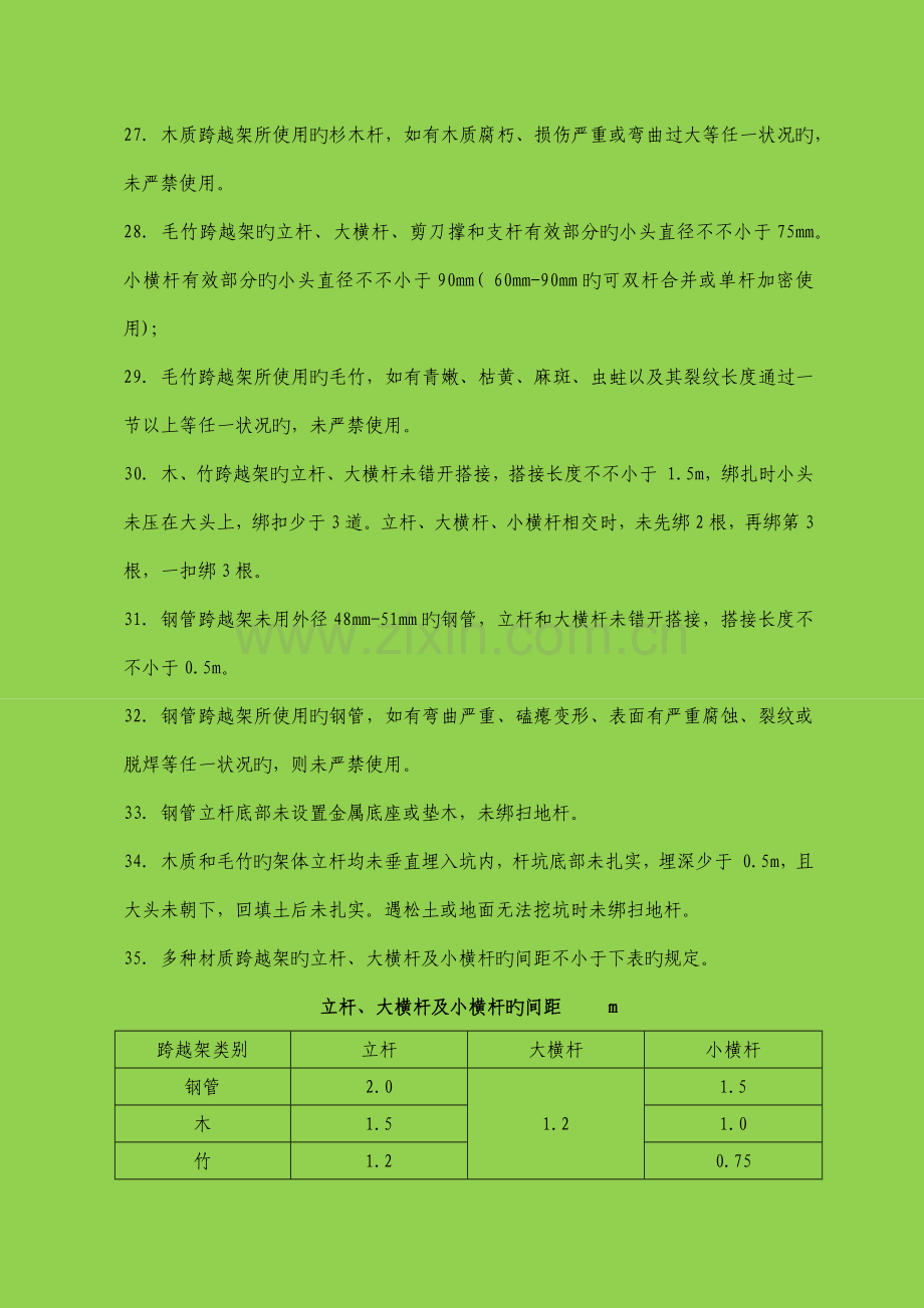 跨越架搭设和拆除施工安全违章.docx_第3页