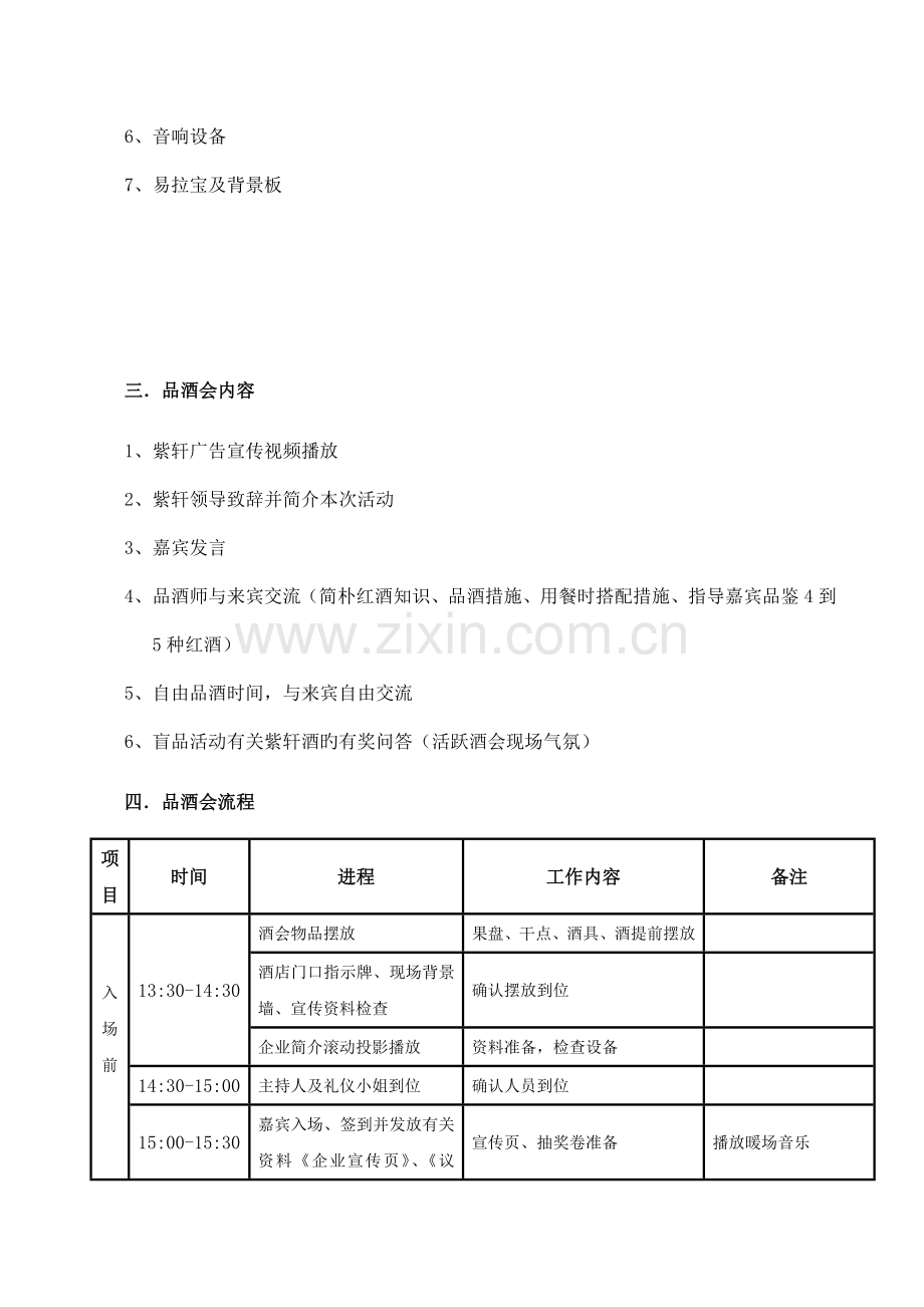 品酒会策划方案细化.doc_第2页