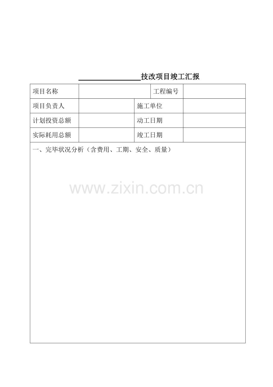 技术改造项目竣工报告格式.doc_第3页