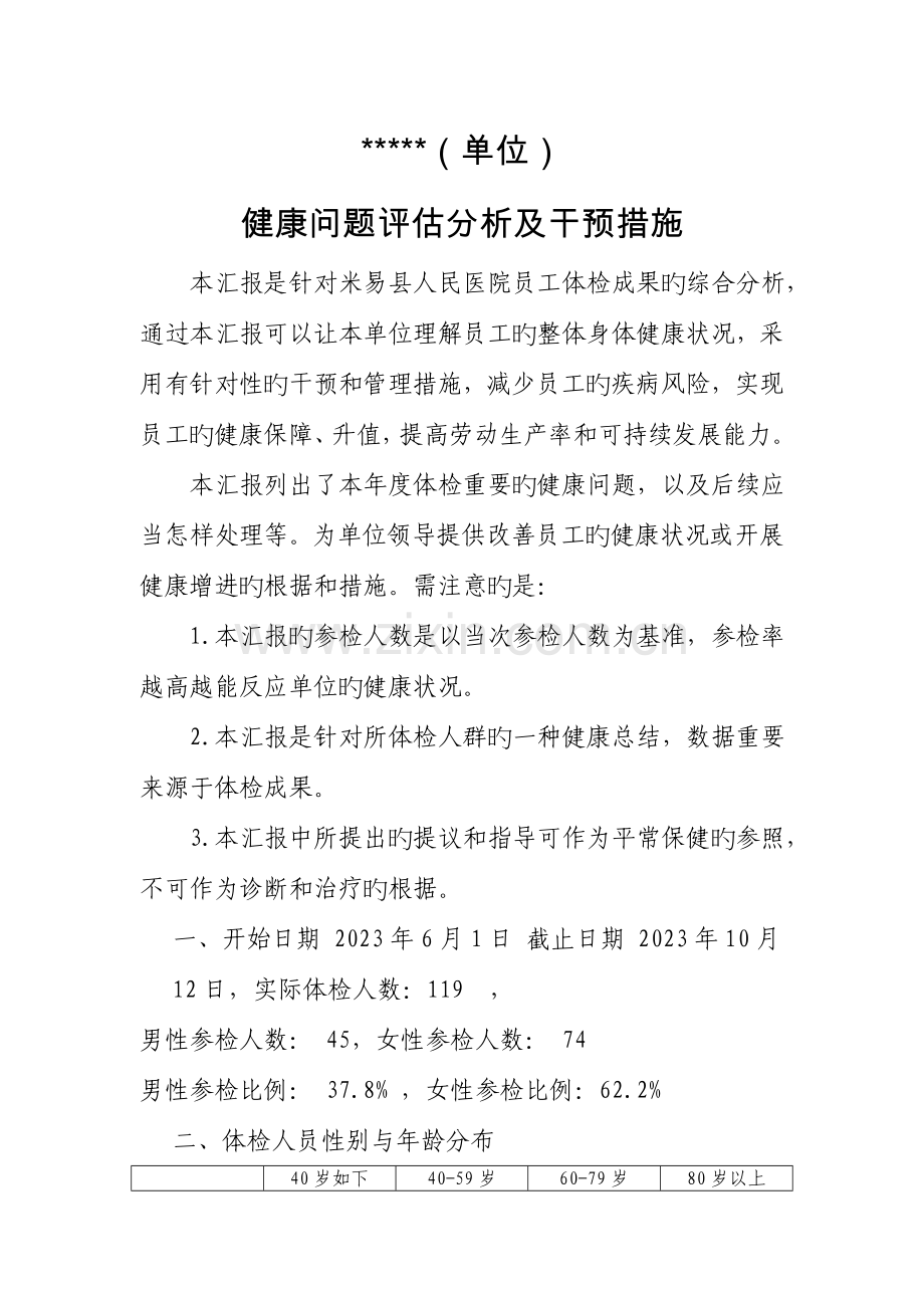 健康问题评估分析及干预措施.doc_第1页