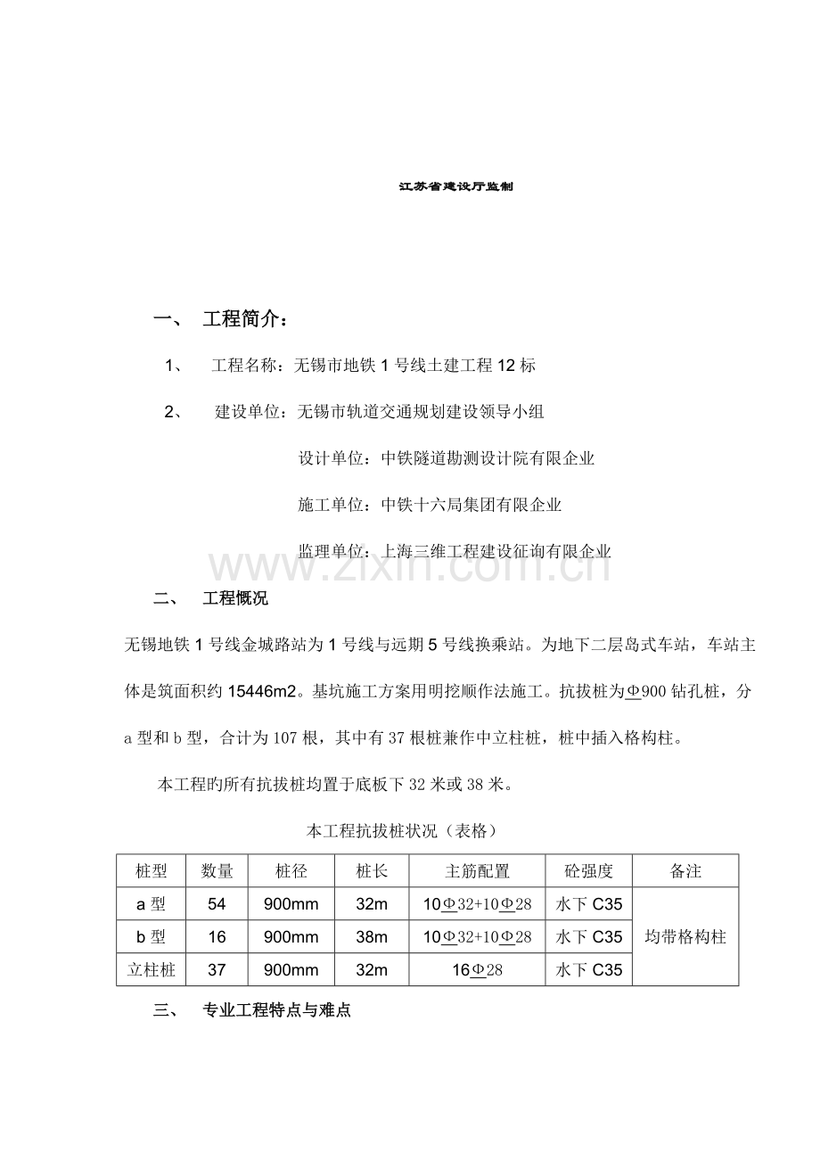 抗拔桩监理细则.doc_第2页