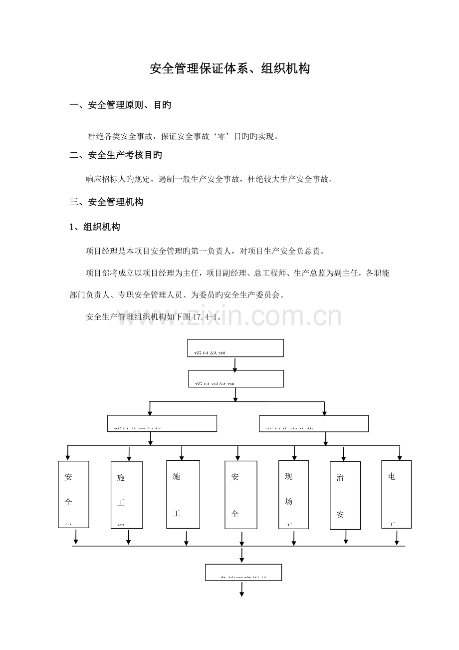 安全管理保证体系、组织机构.doc_第2页