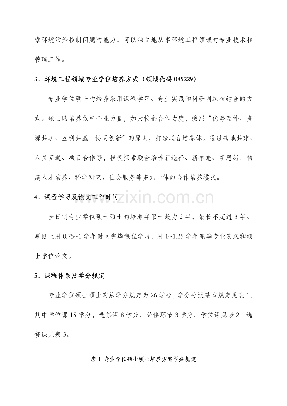 环境工程专业学位硕士研究生培养方案.doc_第2页