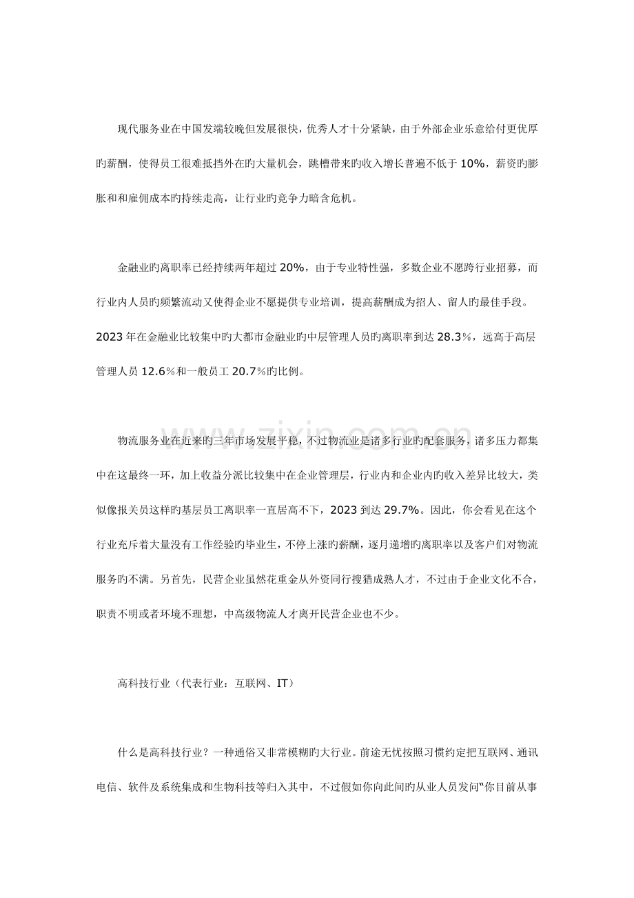 中国企业员工离职率调查报告.doc_第3页