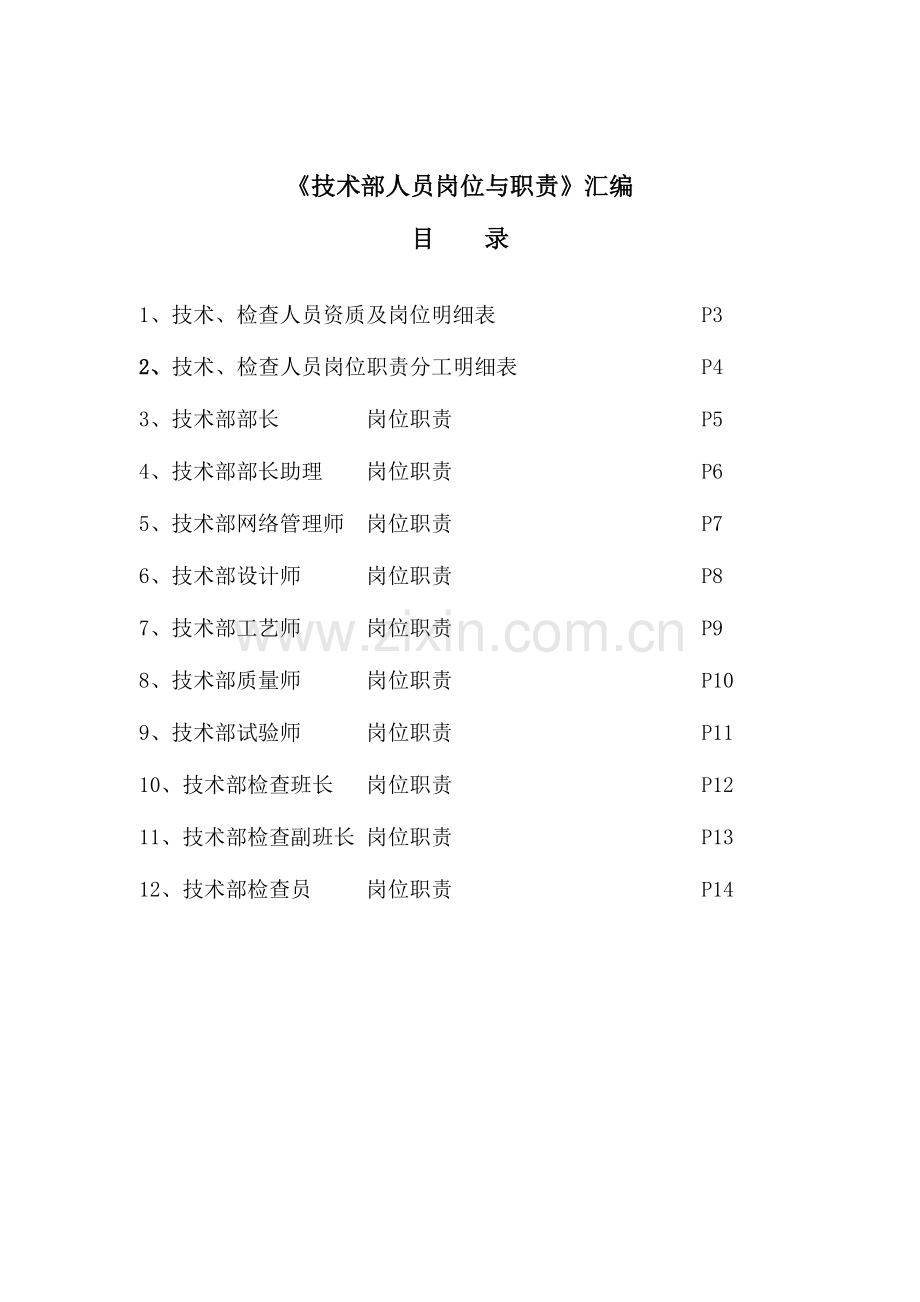 技术部人员岗位与职责汇编归档版本.doc_第2页