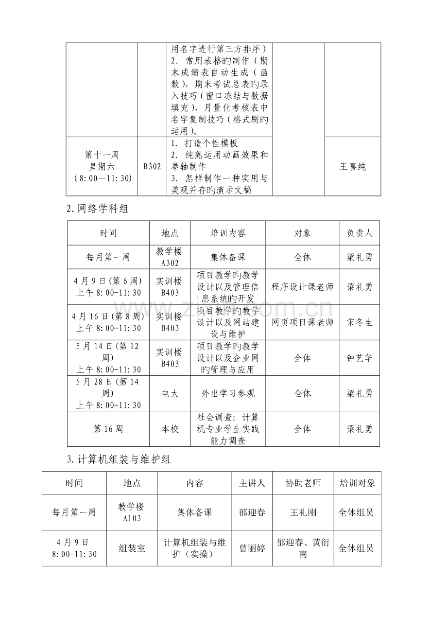 河源理工学校教师技能培训方案.doc_第3页