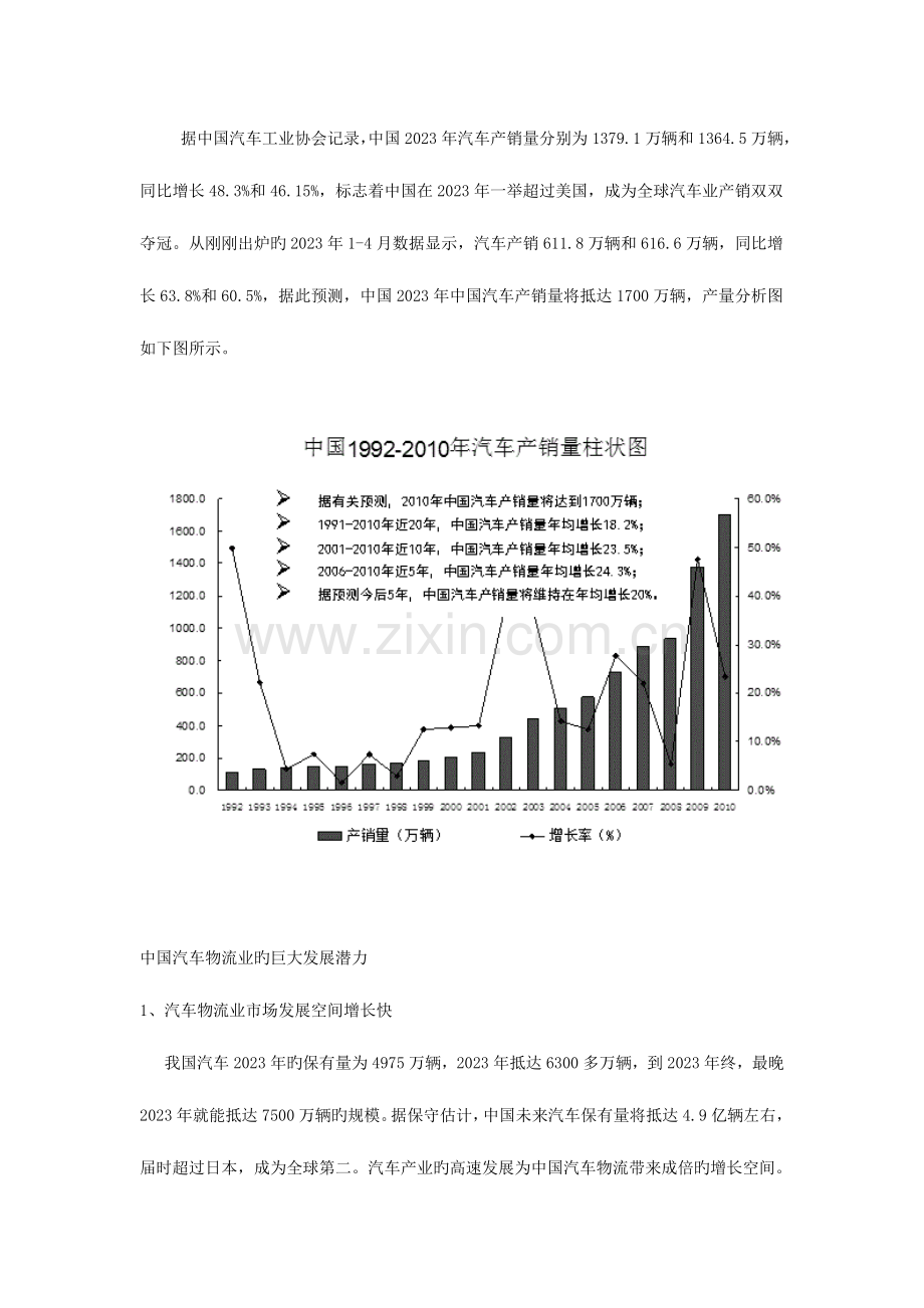 汽车物流行业调研报告.doc_第2页