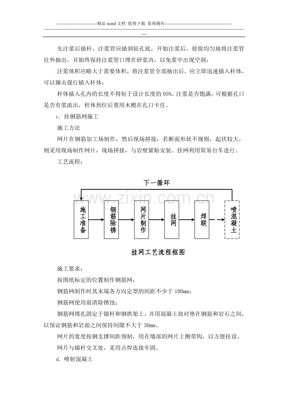 明洞及洞门施工作业指导书.doc_第3页