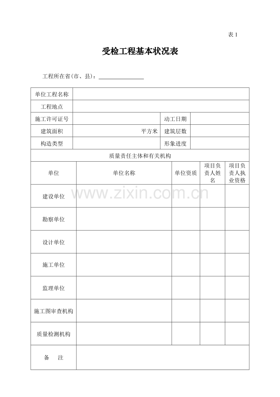 住建部建设工程质量检查表剖析.doc_第1页