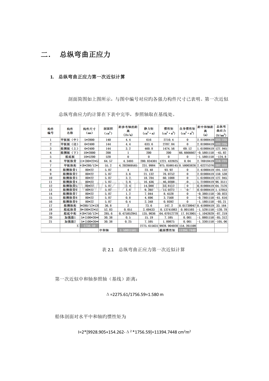 2023年船舶强度与结构设计大作业.docx_第3页