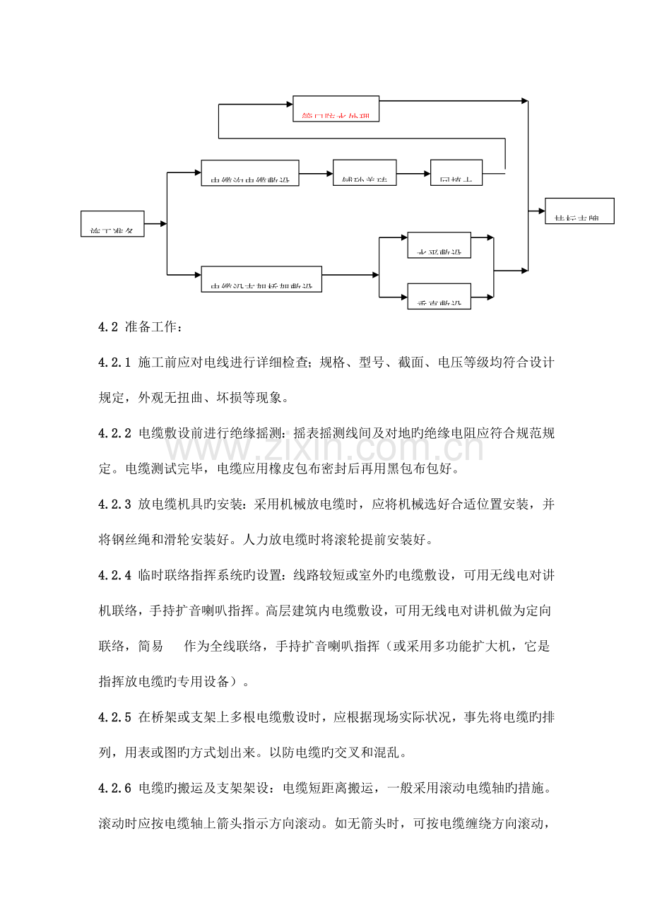 矿物绝缘电缆施工工艺标准.doc_第3页