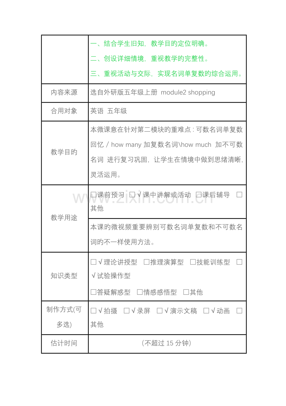 2023年可数名词单复数与不可数名词对比归纳学习.doc_第2页