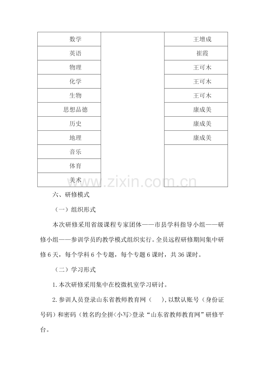 张家坡中学网络远程研修实施方案.doc_第3页