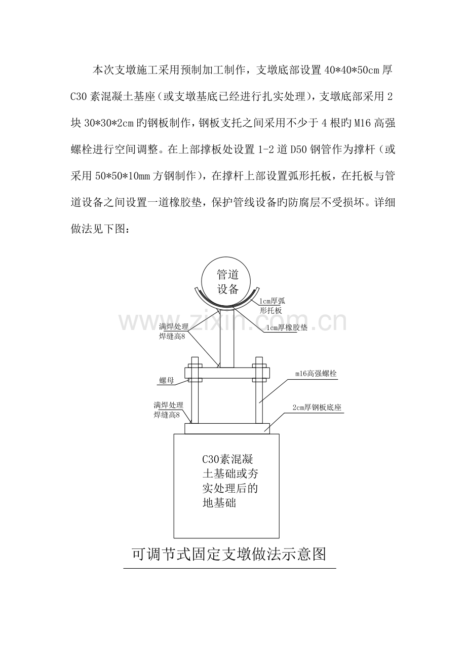 管线支墩施工方案.doc_第3页