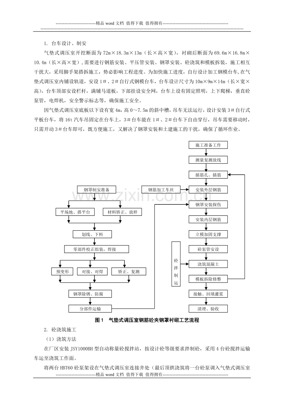 气垫式调压室钢筋砼夹钢罩施工工法.doc_第2页