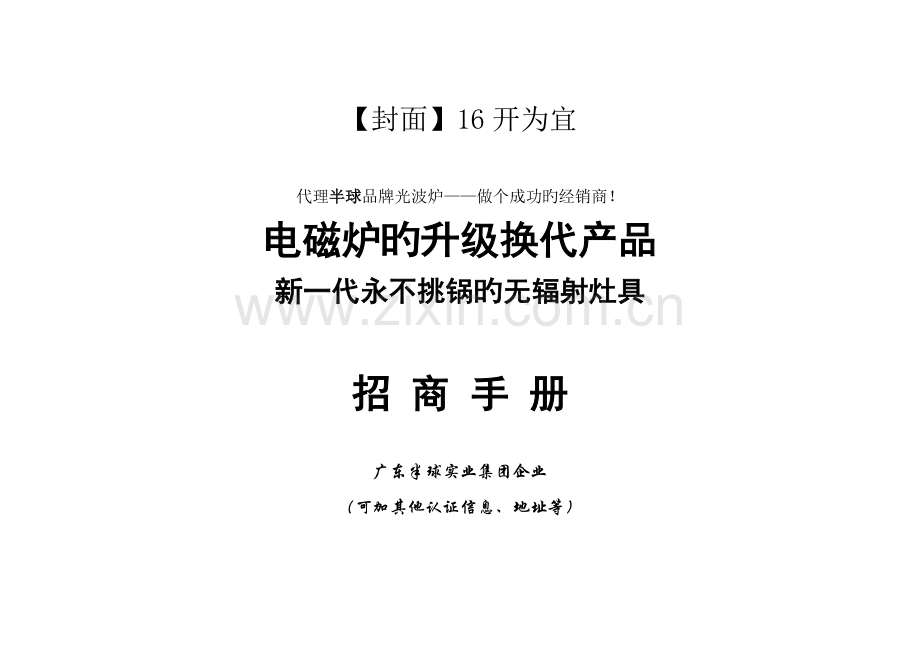 半球光波炉招商手册.doc_第1页