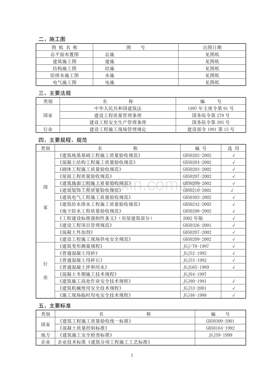 施工组织设计(框架).doc_第2页