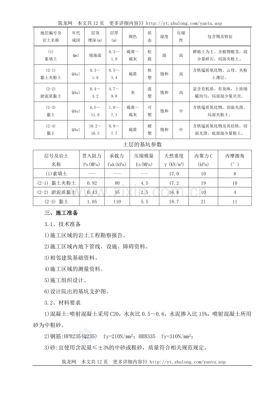 [湖北]楼房基坑支护施工方案.doc_第2页