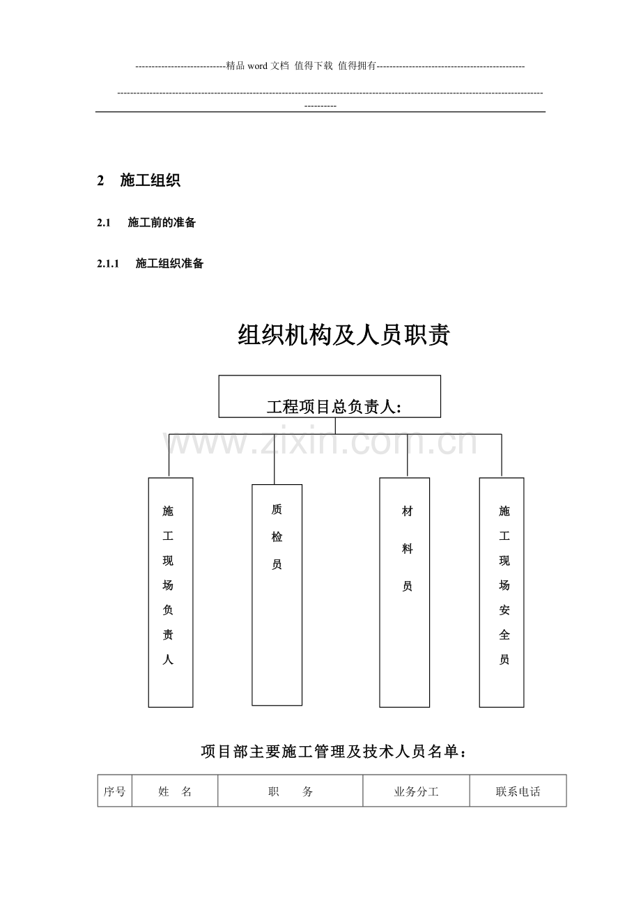 通信铁塔及基础施工组织设计.doc_第2页