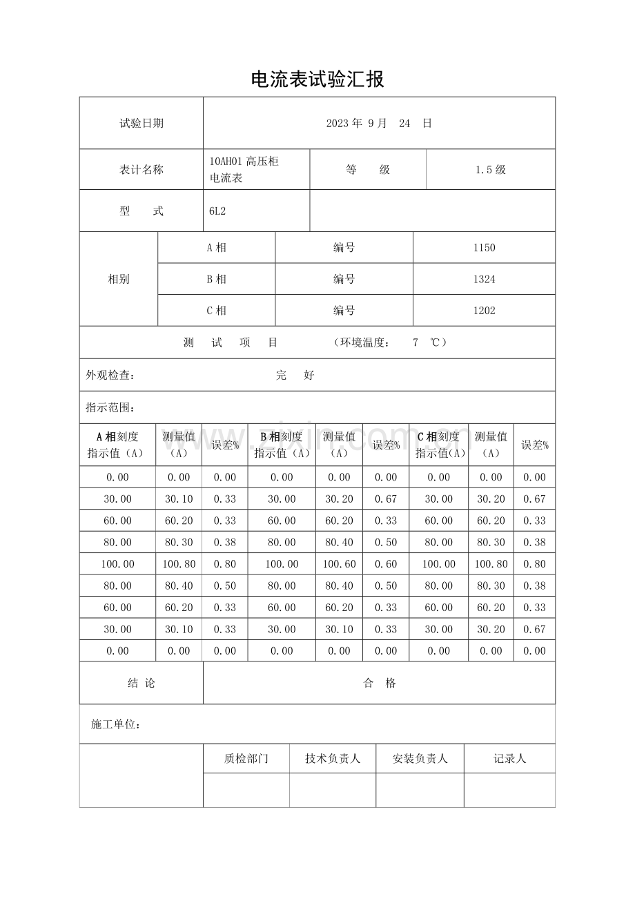 2023年电流电压表实验报告.doc_第1页