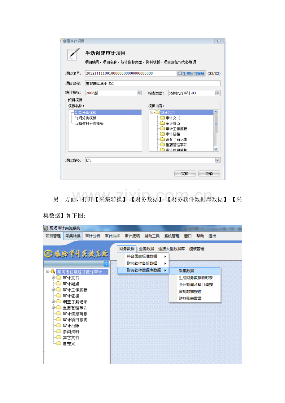 现场审计实施系统数据采集操作手册.doc_第2页