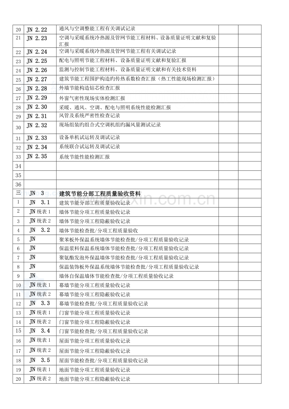 建筑节能工程施工质量验收资料表格(2).doc_第2页