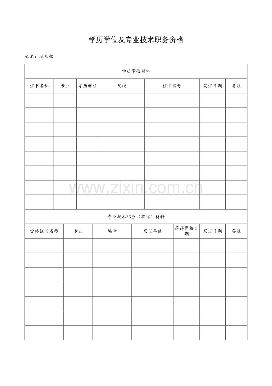 新版专业技术人员履历表.docx_第2页